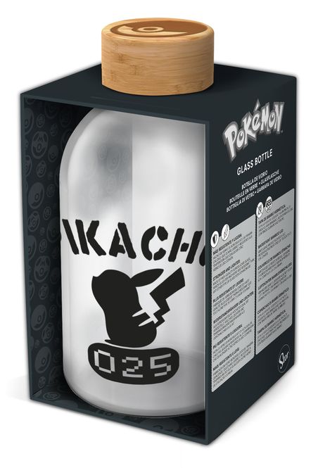 Hovedbilde Pokémon Glassflaske i gaveeske 620 ml