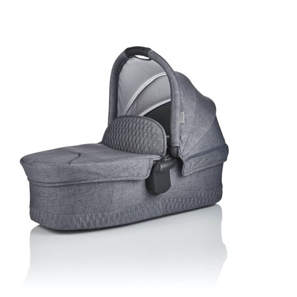 JuniorJones J-SPIRIT Carrycot Frost Grey