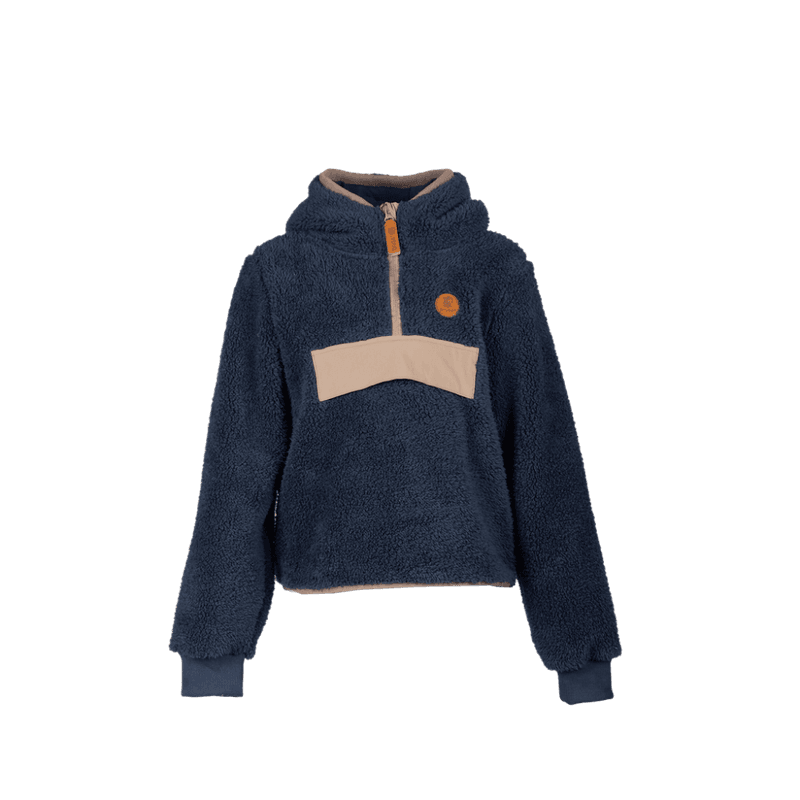 Bruse Teddyfleece Genser, Selskjer, Blå
