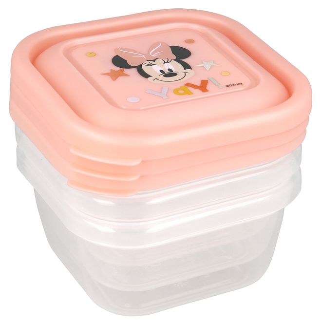 Hovedbilde Minnie Baby Oppbevaringsboks 3 pk