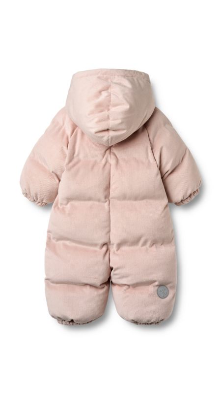 Wheat, Puffer Baby Vinterdress Nallo, Rose Powder