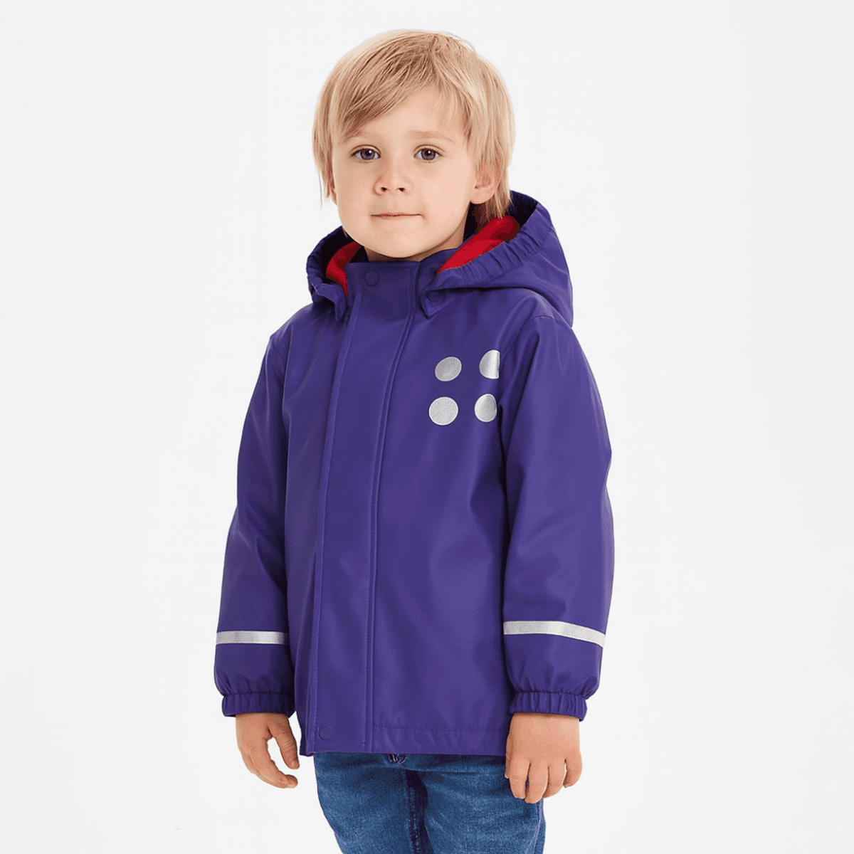 Regnjakke Barn, Lego Kidswear, Iconic, Lilla (128)