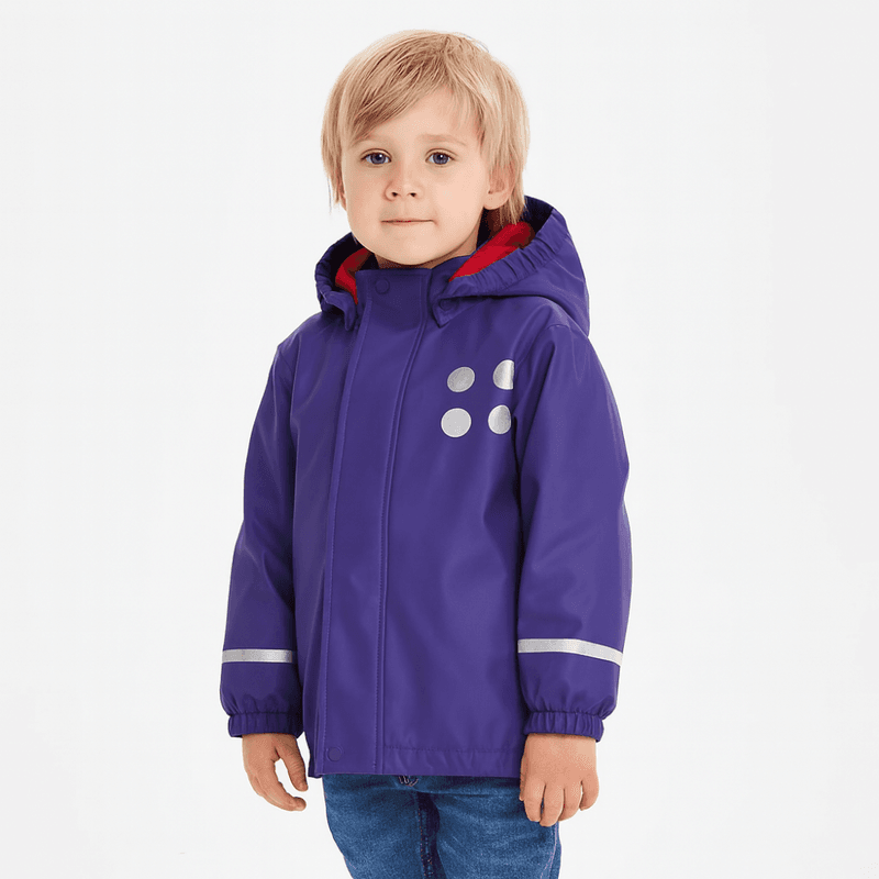 Lego Kidswear, Iconic,Regn Jakke, Dark Purple