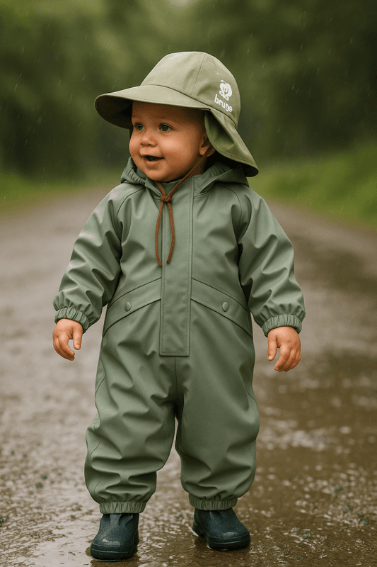 Bruse sydvest Kuling, Tea - vanntett sydvest til aktive barn