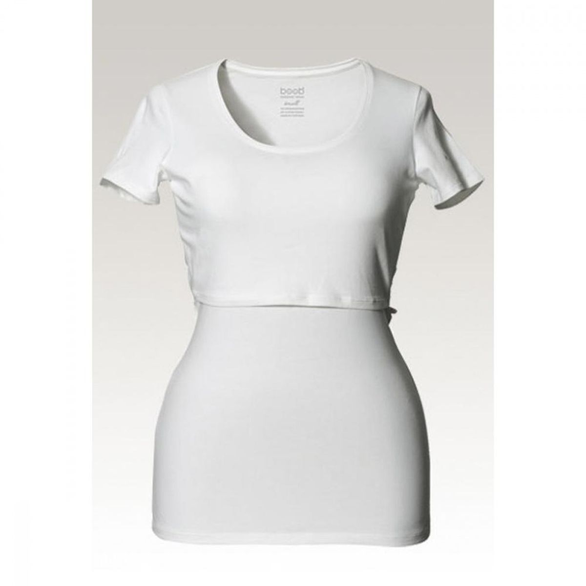 Boob, Classic short-sleeved top, hvit (XXL)