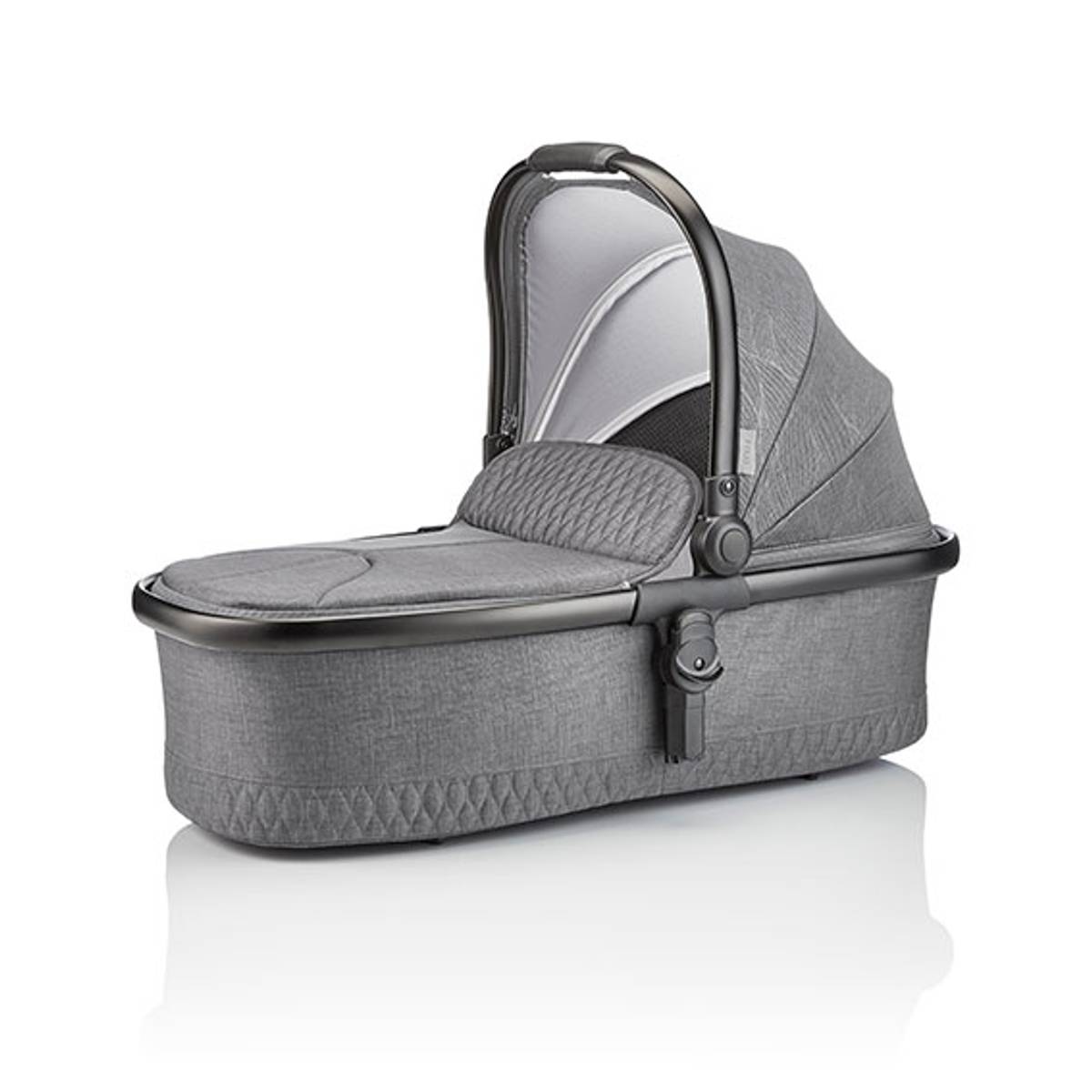 JuniorJones J-DUO Carrycot Frost Grey