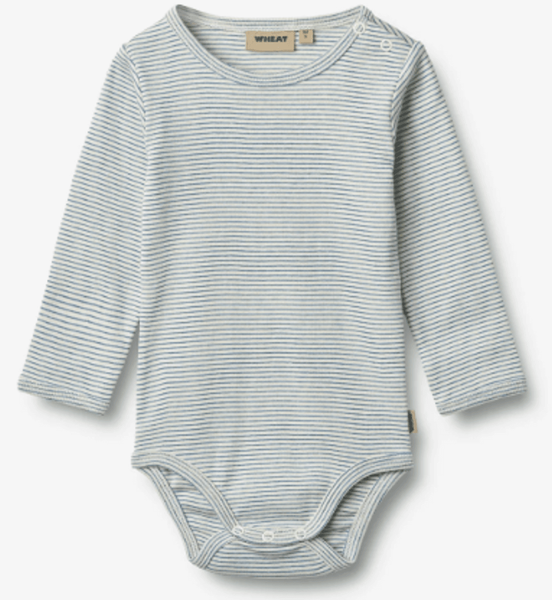 Wheat, Body L/S Berti, Blue Stripe (92 cm)
