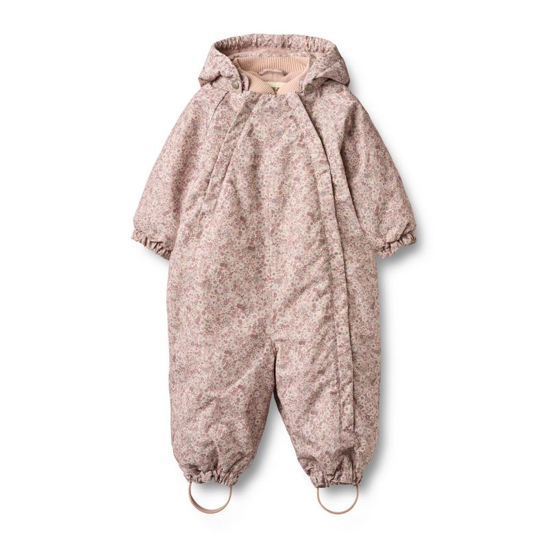 Wheat, Snowsuit Adi, Baby, Rose Dust Flowers