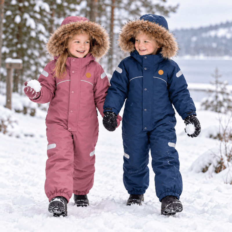Bruse vinterdress, Nysnø, Rose Brown