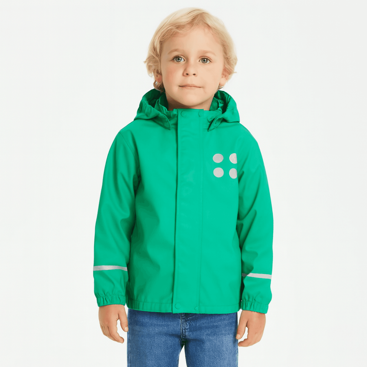 Regnjakke Barn, Lego Kidswear, Iconic, Grønn (152)