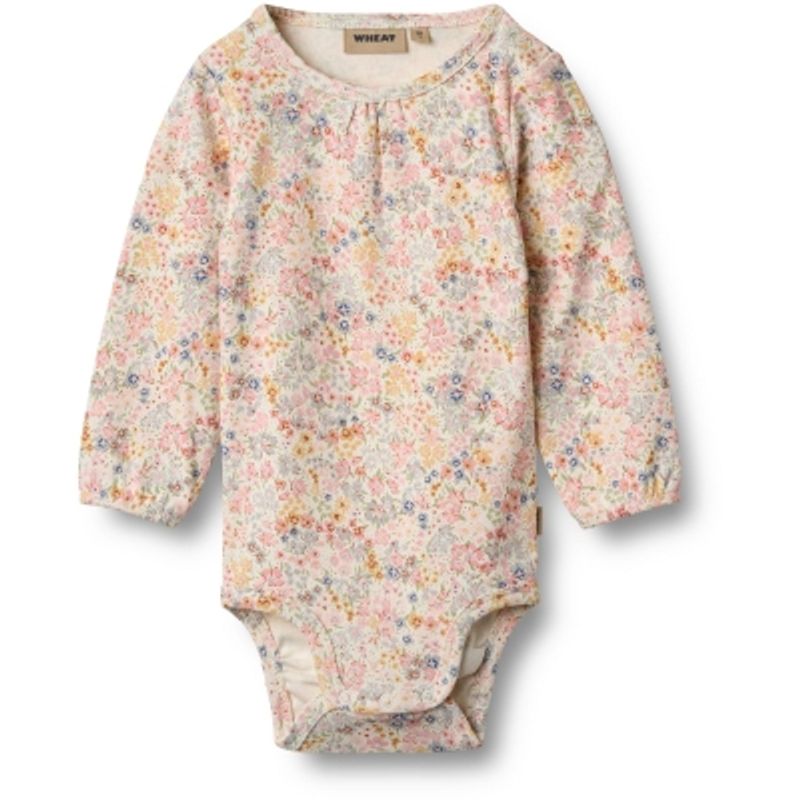 Wheat, Body L/S Emine, Bright flowers