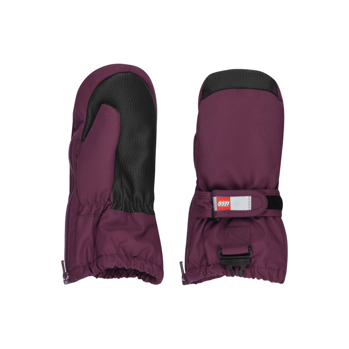 Lego Kidswear, Iconic,MITTENS W/MEM., Bordeaux (80 )