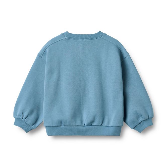 Hovedbilde Wheat, Sweatshirt L/S embroidery Eliza, Winter Blue