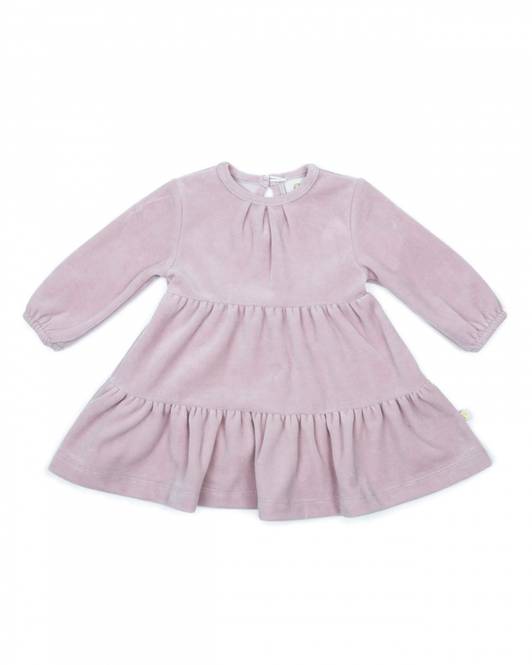 Hovedbilde Smallstuff Kjole, velour, powder