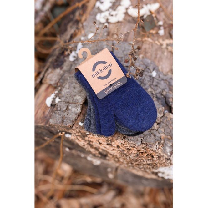 Hovedbilde Mikk-Line Magic votter 3-pk, Blue Nights/Anthracite/Black