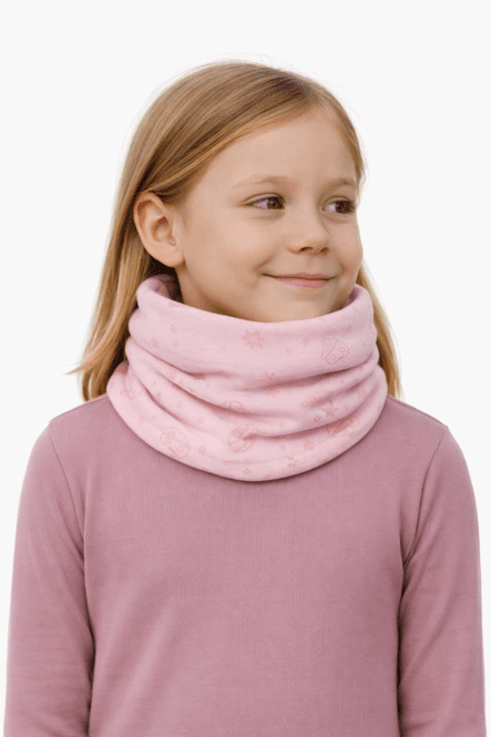 Hovedbilde Bruse Sogn hals med merinoull, Peach Whip