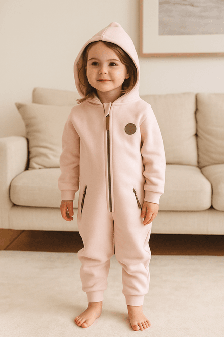 Hovedbilde Bruse Bomull Jumpsuit, Gran, Peach Whip lyserosa