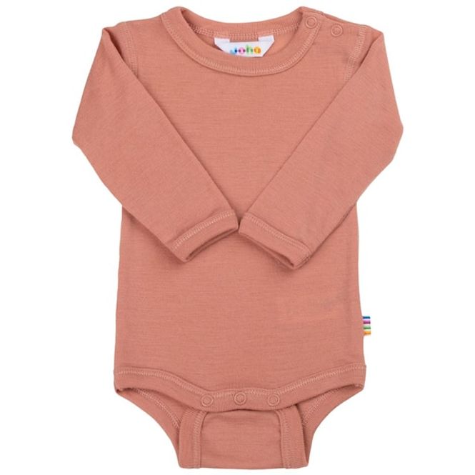 Hovedbilde Joha, Body L/S merinoull, Rosa