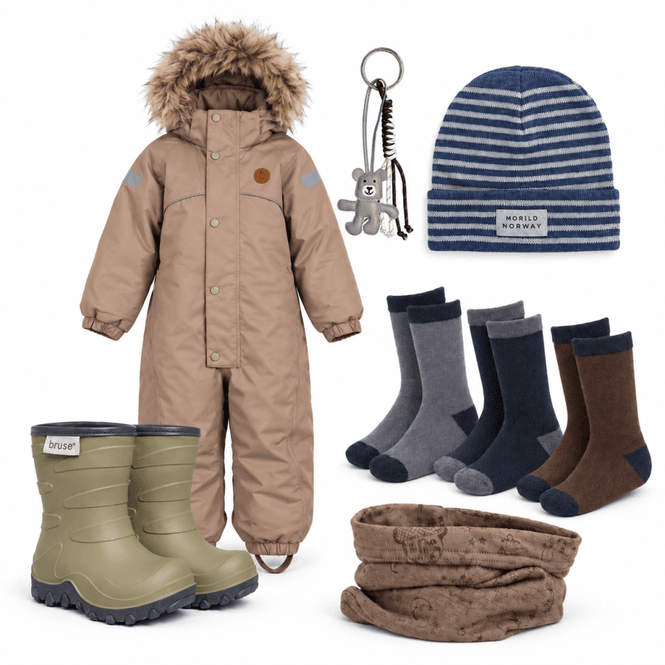 Hovedbilde Nysnø reflekspakke, beige