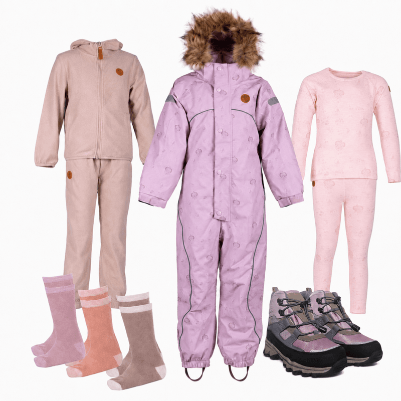 Bruse Barnehagepakke - vinter Pink