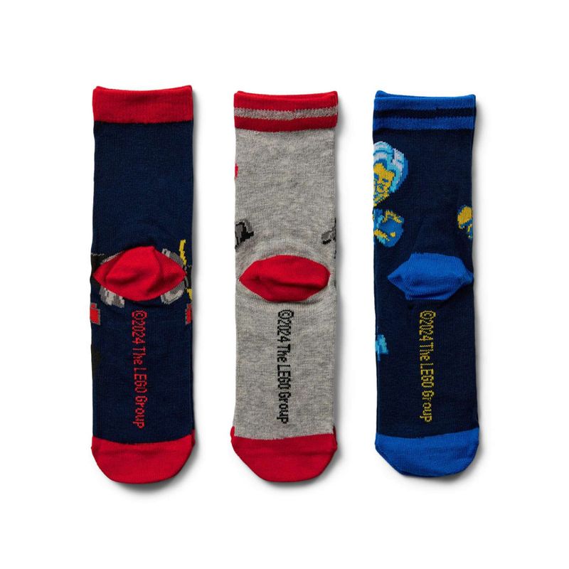 LEGO Kids Unisex - 3pk sokker Dark Navy