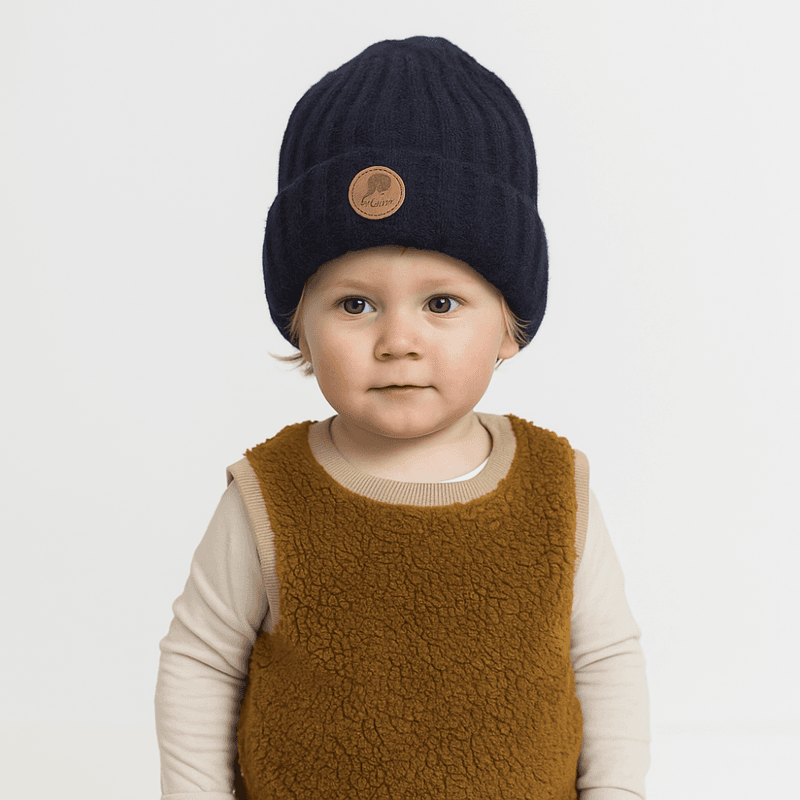 Bruse lue, Toppen, Graphite blå