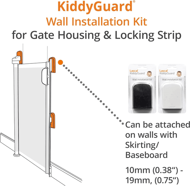Hovedbilde Lascal Wall Innstallation Kit Black
