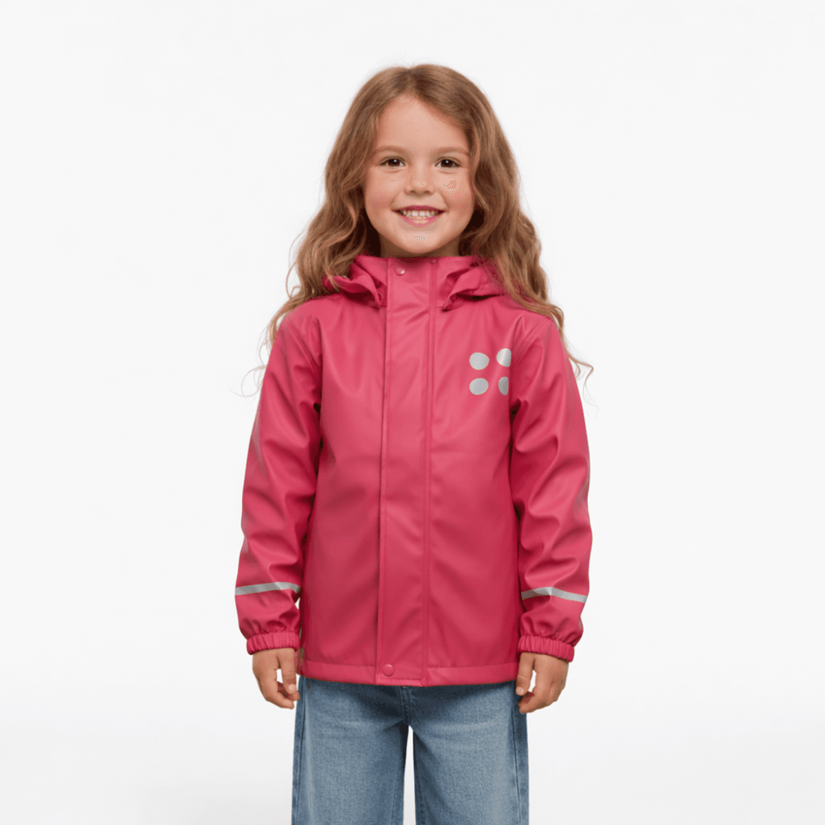 Regnjakke Barn, Lego Kidswear, Iconic, Rød (122)