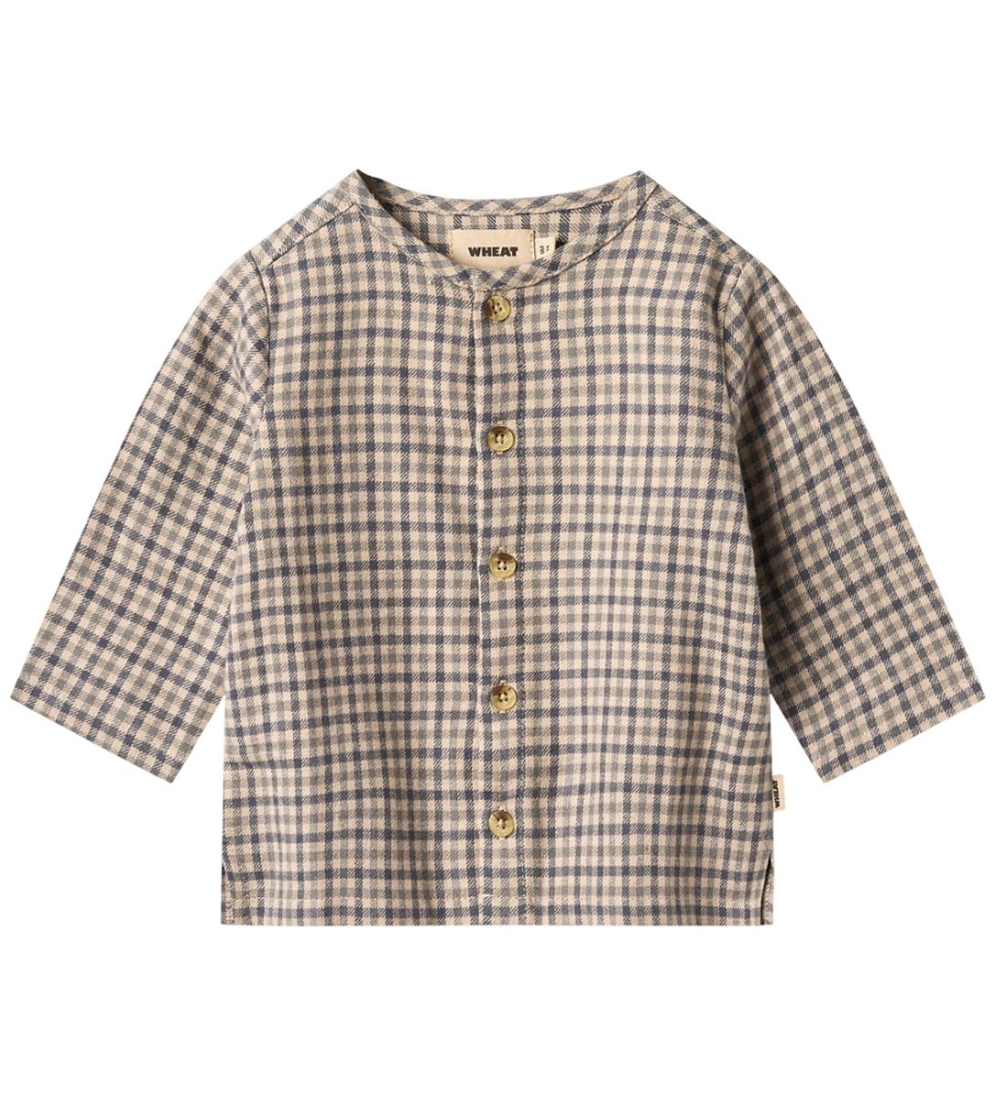 Wheat, Shirt Shelby, Blue Check, (62/3 mnd)