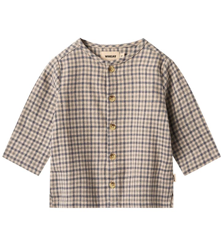 Wheat, Shirt Shelby, Blue Check,