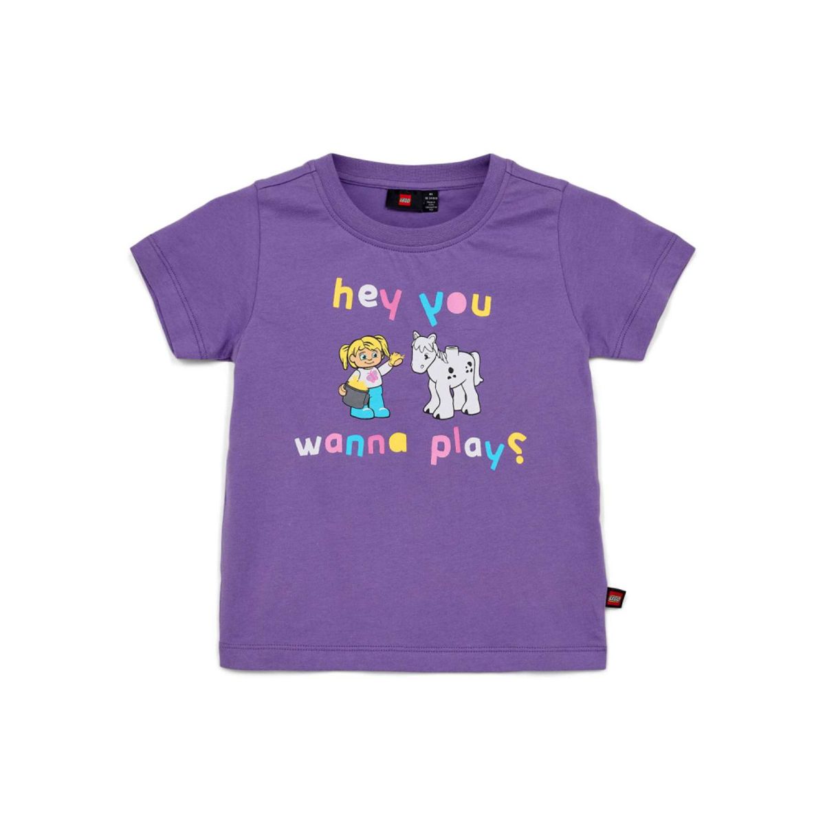 LEGO Duplo Unisex - T-Skjorte Kortermet Dark Purple (104)