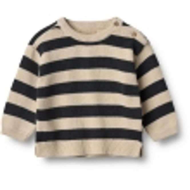 Hovedbilde Wheat, Knit pullover Morgan baby, navy stripe
