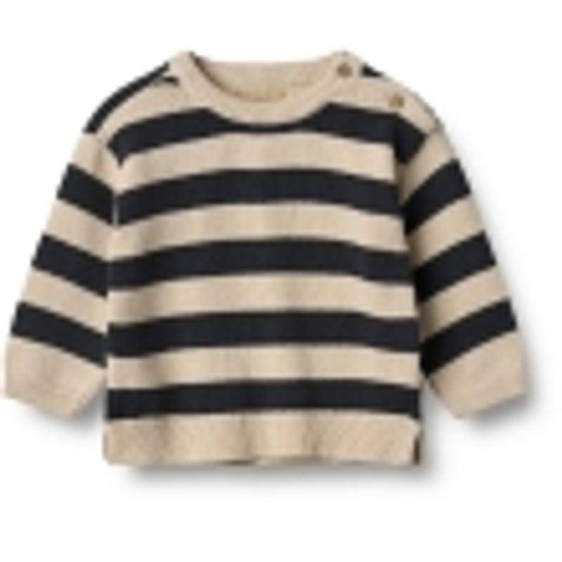 Wheat, Knit pullover Morgan baby, navy stripe
